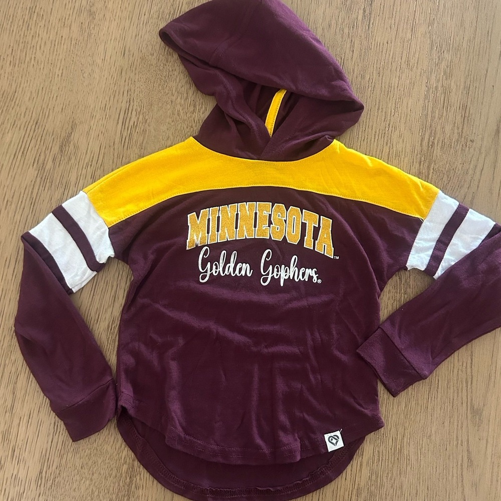 Minnesota Golden Gophers 2T Girls Toddler Long Sleeve Shirt